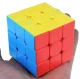 Bērnu loģiskā kubs 3x3x3, daudzkrāsains