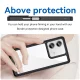 Vāciņš Xiaomi Redmi Note 13 Pro Outer Space Case ar gēla rāmi, melns