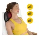 4Fizjo Shiatsu PRO+ masāžas spilvens, melns