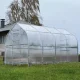 Lāses veida siltumnīca KLASIKA DROP 2.5x8 m ar 4 mm polikarbonātu