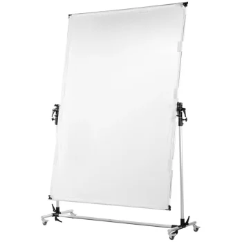 Walimex pro Rolling Reflector Panel 150x200cm atstarotājs uz riteņiem