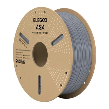 Elegoo ASA 3D printera kvēldiegs 1.75 mm, pelēks