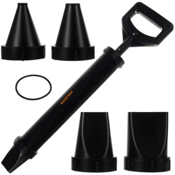 Būvniecības javas un masu spiedējs Bigstren 21506, 850 ml, ar 4 uzgaļiem, melns