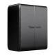 Bezvadu tulkošanas austiņas TimeKettle W4 Plus TWS, Bluetooth 5.3, melnas