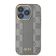 Dkny iPhone 15 Pro vāciņš Leather Checkered Mono Pattern MagSafe, bēšs