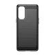 Oneplus Nord 2 5G Carbon Flexible Cover TPU Case, Black | Telefona Maciņš Vāciņš Apvalks Bampers