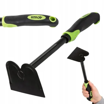 DIVODV rokas dārza kaplis, 30 cm, metāla/plastmasas, melns/zaļš