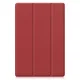 Samsung Galaxy Tab A8 10.5 (2021) (2022) (SM-X200/X205) Trifold Stand PU Leather Hard Protective Cover Case, Wine Red |...
