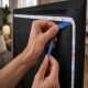 Elastīga RGB IC LED lente 10m ar Bluetooth un pulti