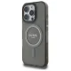 Guess IML Glitter Circle MagSafe vāciņš iPhone 16 Pro Max 6.9\", melns
