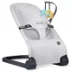 NK-52 Nukido šūpuļkrēsls ar rotaļlietām, Gaiši pelēks | Rocking Chair with Toys