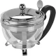 Bodum Chambord stikla tējkanna ar filtru 0.5L sudraba