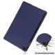 Lenovo Tab M10 (3rd Gen) (TB-328FU) Trifold Stand PU Leather Hard Protective Cover Case, Dark Blue | Planšetes...