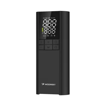 Elektriskais kompresors Wozinsky WPEP-8000, 8000 mAh, melns