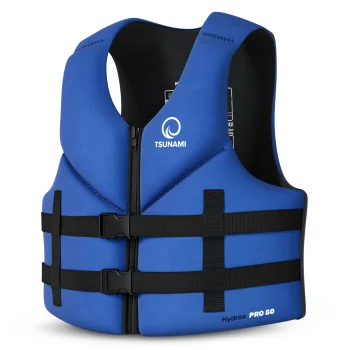 Drošības peldveste TSUNAMI Hydrox Pro 50, L izmērs (70-90 kg), tumši zila