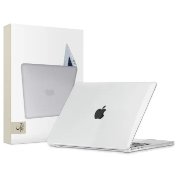 Aizsargvāciņš Tech-Protect SmartShell priekš MacBook Pro 14" M1 / M2 / M3 (2021–2023), Caurspīdīgs