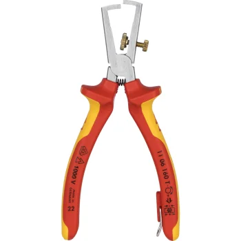 Vadu izolācijas noņēmējs KNIPEX 11 06 160 T ar atvēršanas atsperi, 160 mm