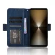 Sony Xperia 1 VI Wallet Design Multiple Card Slots Stand Leather Phone Case Cover, Blue | Telefona Vāciņš Maciņš...