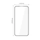 Aizsargstikls Tech-Protect Glass Fit+ 2-Pack priekš OnePlus Nord 6, melns
