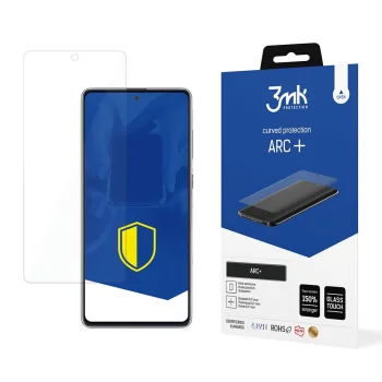 Samsung Galaxy Note 10 Lite (SM-N770F) Aizsargplēve uz Visu Ekrānu | 3MK ARC+ Protective Film Rounded Fullscreen...
