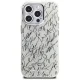 Karl Lagerfeld IML Karl Script Pattern MagSafe vāciņš iPhone 16 Pro Max, balts
