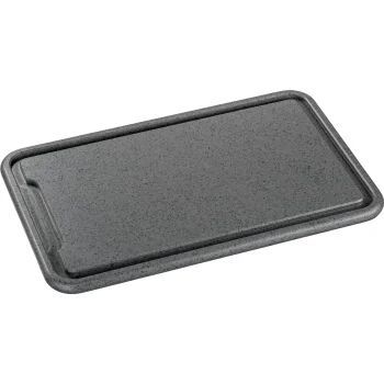 Zassenhaus 60034 plastmasas griešanas dēlis, 36x23 cm, tumši pelēks