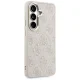 Vāciņš Guess 4G Embossed Ring MagSafe Samsung Galaxy S26+, rozā
