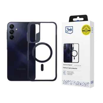 3Mk Protection Satin Armor MagCase vāciņš Samsung Galaxy A15 5G, Caurspīdīgs
