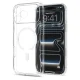 Spigen Ultra Hybrid MagSafe vāciņš priekš iPhone 18 Pro / 17 Pro, caurspīdīgs un balts