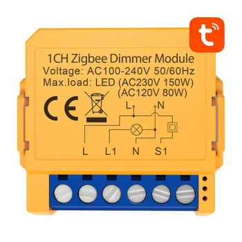 Avatto ZDMS16-1 Tuya ZigBee Viedais slēdzis apgaismojumam