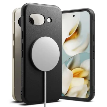 Ringke Onyx magnētiskais Magsafe vāciņš Google Pixel 9A - Melns | Magnetic Phone Case Cover Black