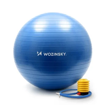 Wozinsky WGB65BL vingrošanas bumba 65 cm gaiši zila