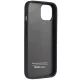 Audi Synthetic Leather vāciņš Apple iPhone 14, melns