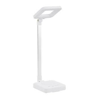 Elegante 804 LED galda lampa, balta