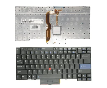Lenovo Thinkpad L420 / W510 / T410 / T420 klaviatūra, US izkārtojums, melna