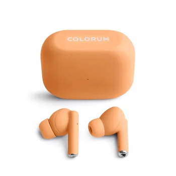 Colorum CTWS-14 Bezvadu TWS Austiņas, Peach Fuzz (Bešas)