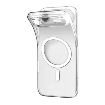 Puro 0.3 MAG Ultra-Slim TPU vāciņš iPhone 17 Air ar MagSafe atbalstu, caurspīdīgs