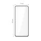 Samsung Galaxy S25 FE (SM-S731B / DS) Tech-Protect Glass Fit+ Full Tempered Glass 2x | Pilns Ekrāna Aizsargstikls 2...