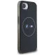 BMW IML Metal White Circle MagSafe vāciņš Apple iPhone 16e, Melns