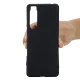 For SonySony Xperia 1 IV Liquid Silicone Phone Case Soft Cover, Black | Telefona Vāciņš Maciņš Aplvalks Bamperis