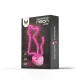 LED neona lampa ar statīvu Kaķis Forever Light FSNE02, rozā