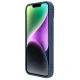Nillkin CamShield Silky silikona vāciņš iPhone 14 Plus ar kameras aizbīdni, zils