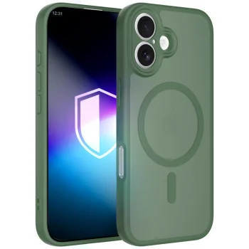 Vāciņš 3mk Misty MagCase priekš iPhone 16, zaļš