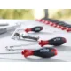 Skrūvgriežu komplekts Wiha SoftFinish 302HK6SO, 6 gab., sarkans / melns
