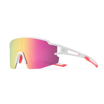 Rockbros bērnu velo brilles, polarizētas, UV aizsardzība, baltas