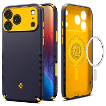 Spigen Nano Pop MagSafe vāciņš priekš iPhone 18 Pro / 17 Pro, zils
