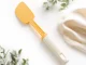 Plastmasas mīklas lāpstiņa un skrāpis 27 cm, balti oranža