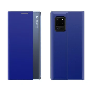 Atverams vāciņš priekš Samsung Galaxy A73 ar statīva funkciju, zils