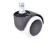 Gumijoti biroja krēslu riteņi, 5 gab. | Rubber Office Chair Wheels