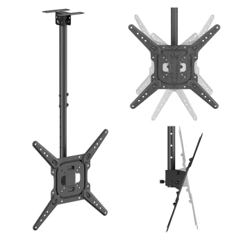Maclean MC-174 griestu TV stiprinājums, 23-55", 35kg, VESA 400x400
